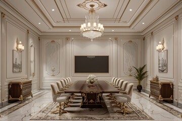 Classical Meeting Room Interior