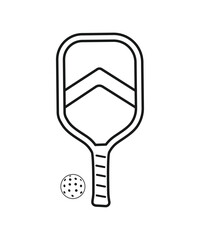 Print Pickleball paddles Splite,  Pickleball clipart, Pickleball silhouette, Pickleball paddles outline Gifts Pickleball paddles Tshirt