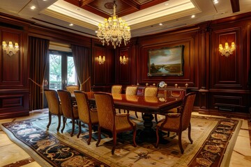 Classical Meeting Room Interior