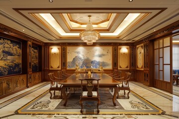 Classical Meeting Room Interior