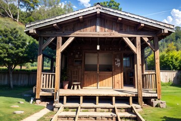 Fototapeta premium traditional house