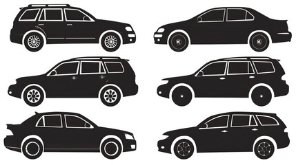 car silhouettes