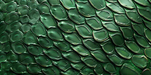  Vibrant green textured surface with a pattern. 