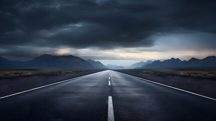 Digital speed concept street asphalt landscape abstract background