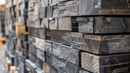 The tiles are then packed and transported to construction sites ready to be used for flooring backsplashes and other applications.