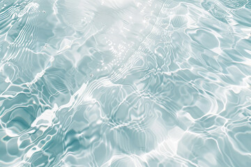 Blue water background. Created with Ai
