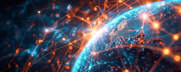 Obraz premium loading screen, new world, close up