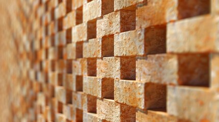 The rhythmic tapping of aligning bricks creating a symphony of construction.