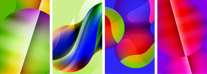 Abstract colors. Abstract backgrounds for wallpaper, business card, cover, poster, banner, brochure, header, website