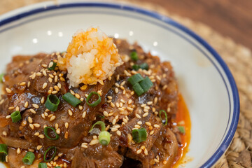 Beef Brisket and Beef Tongue