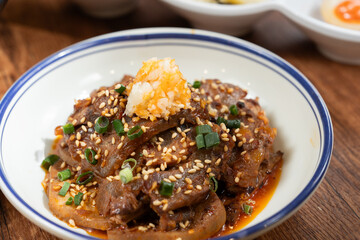 Beef Brisket and Beef Tongue