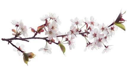 cherry branch Blossoming