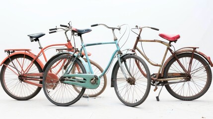 Fototapeta premium Set of Bicycle