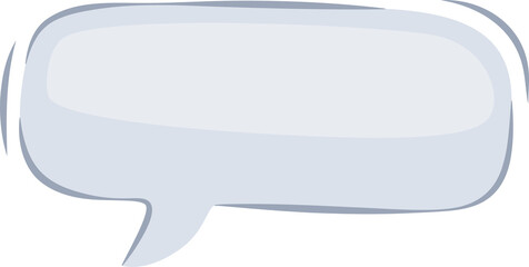 bubble speech massaege balloon empty chat