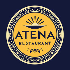 Logo design for a Greek restaurant