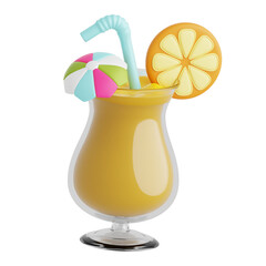 Orange Juice 3d icon