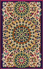 2d vector illustrator colorful vintage Seamless hi res Portuguese tiles Artwork
