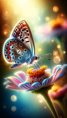 Butterfly on a flower