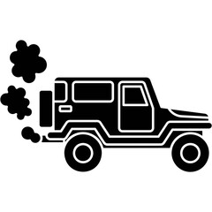 Car Pollution Icon