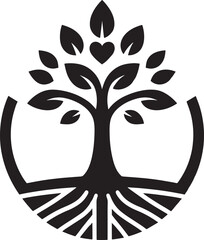 Tree with Leaves vector