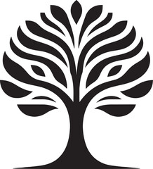 Tree with Leaves vector