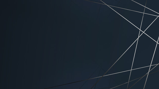 Dark blue navy background with abstract cross silver line