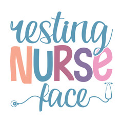 Resting Nurse Face