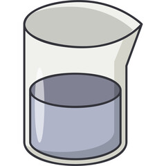 Laboratory Glassware Sticker