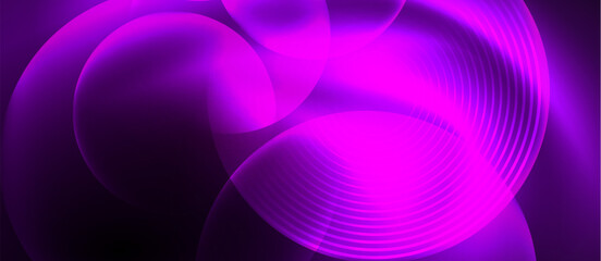 Shiny color neon glowing design. Vector Illustration For Wallpaper, Banner, Background, Card, Book Illustration, landing page