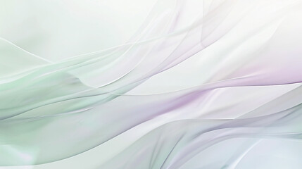 Abstract thin silk fabric in soft colors is swaying.