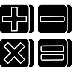 Fototapeta premium Arithmetic Icon