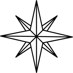 Wind Rose Icon