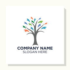 Obraz premium ticket logo design concept, business logo design vector