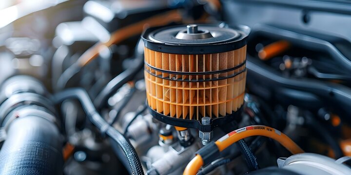 Car maintenance service providing filter checks cleanings and replacements for vehicles. Concept Vehicle Maintenance, Filter Checks, Cleaning Service, Replacement Parts, Auto Repair