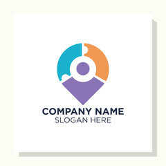ticket logo design concept, business logo design vector