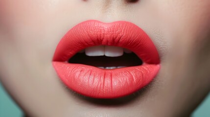 Elegant Lipstick A Vibrant Matte Finish CloseUp in Studio Lighting