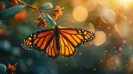 A symbolic image of a butterfly emerging from a cocoon representing the transformative power of embracing one's true self and the impact of personal change in fostering pride and a