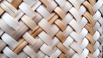 White Weave: Minimalist Mat Design