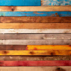 Beach Colorful wood planks backgrounds