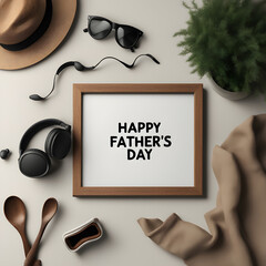 Father's Day Illustration, Generative AI