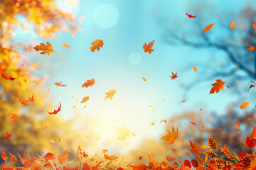 beautiful autumn scenery
