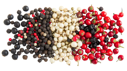 Different types of food items such as fruits, vegetables, bread, and cheese arranged on a plain white surface