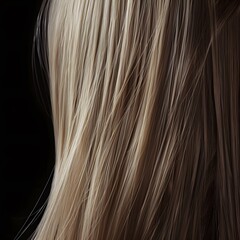 Naklejka premium Full frame shot of woman hair.