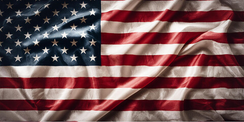 American Flag For Memorial Day Background