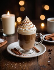 Warm Up with a Rich Espresso Con Panna