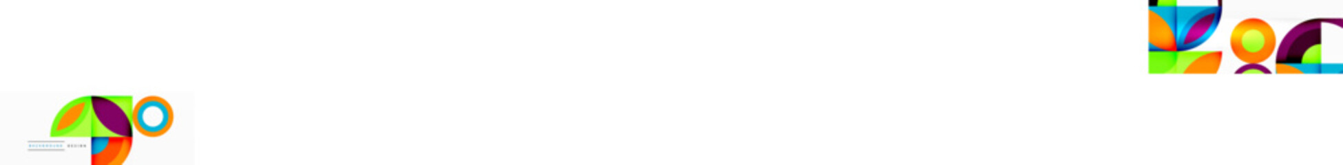 Circles and petals. Geometric beautiful abstract minimal template for Wallpaper, Banner, Background, Card, Book Illustration, landing page