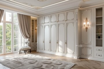 Classical Wardrobe Interior