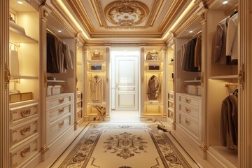 Classical Wardrobe Interior