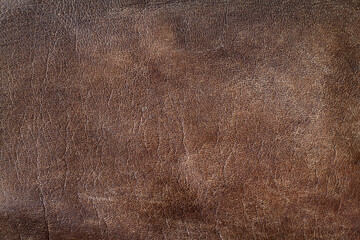 Brown leather texture background 