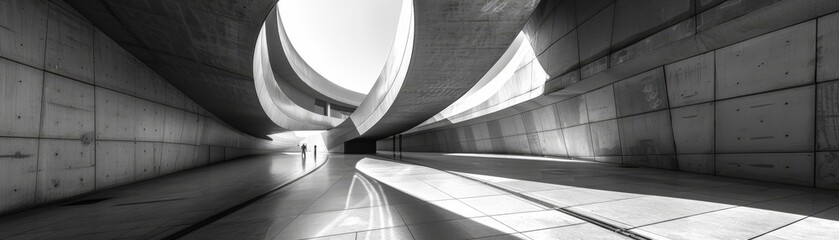 Obraz premium Geometry of modern architecture 